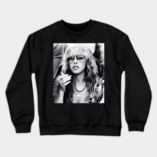 stevie nicks mode black Crewneck Sweatshirt